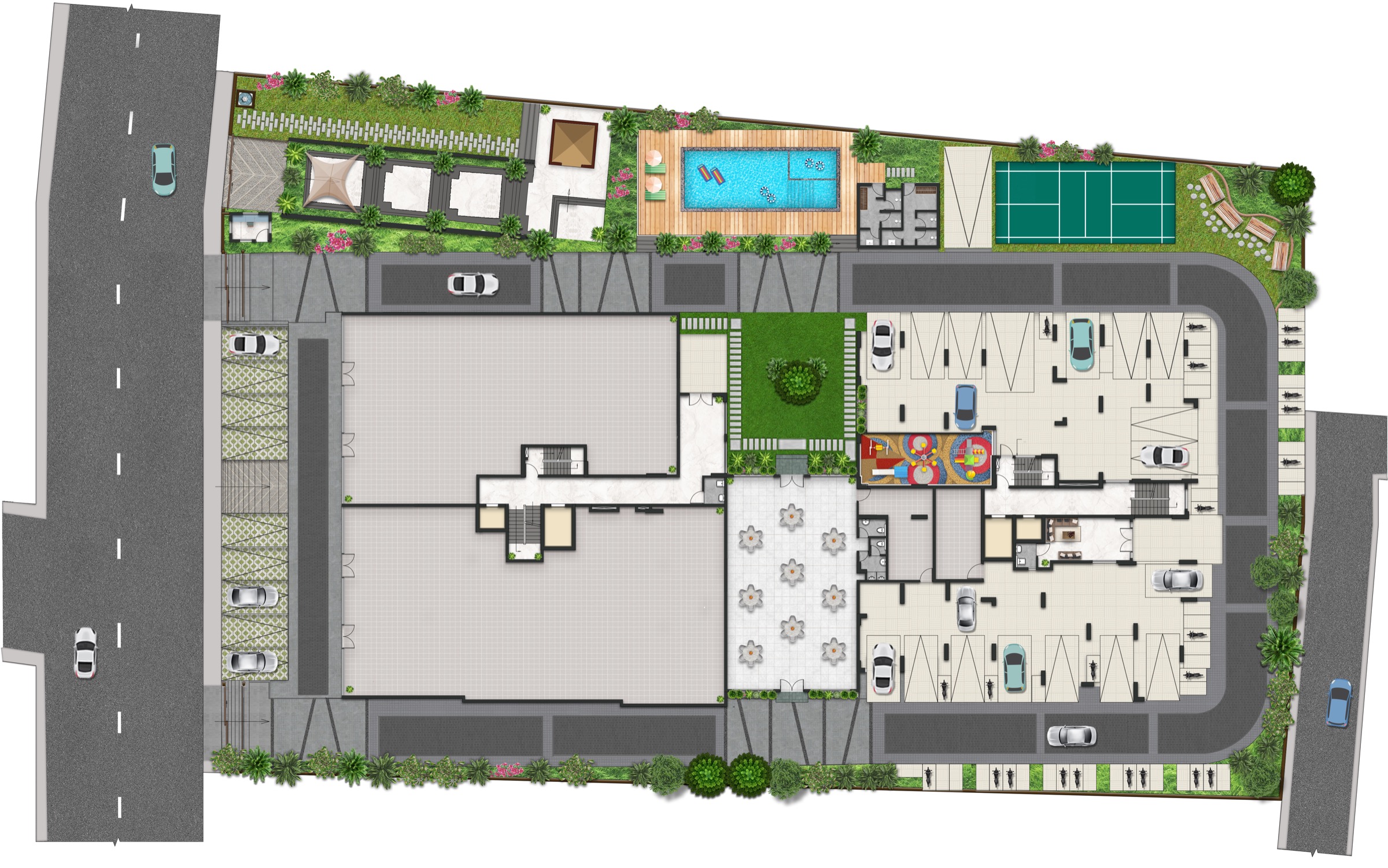 Master site plan